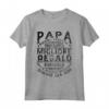 Festa Del Papà Migliore Del Mondo - Maglietta per Papà, Nonno e Marito - Regalo Compleanno e Festa