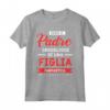 Festa del Papà Maglietta Papà e Figlia - Regalo Compleanno Padre - Ideale per la Festa del Papà