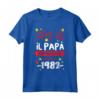Compleanno 40 Anni Papà - Maglietta Divertente per Uomo del 1982 - Ideale Regalo Anniversario