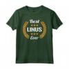 Best Linus Ever - Divertente Maglietta Nome Linus - Regalo di Compleanno Personalizzato