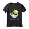 Il tè del tennis è servito Maglietta - Design Divertente per Appassionati di Tennis - Regalo Unico per Compleanni e Feste