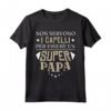 Non Servono I Capelli Per Essere Un Super Papa Natale Maglietta - Ideale Regalo per Festa del Papà o Compleanno