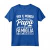 Festa del Papà - Regalo Compleanno per Papà - Maglietta Il Mio Super Papà - Ideale per Regalare a Papà o Marito