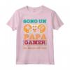 Festa del papà Sono Un papà Gamer - Maglietta Idea Regalo per Il papà Videogamer - Fantastico Regalo per il Padre, Marito, Zio, Nonno