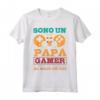Festa del papà Sono Un papà Gamer - Maglietta Idea Regalo per Il papà Videogamer - Fantastico Regalo per il Padre, Marito, Zio, Nonno
