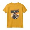 Star Wars: Mandalorian & Grogu Festa del Papà Legend Badge Maglietta - Regalo Ufficiale per Papà - Disney+ e Disneyland