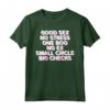 Good Sex No Stress One Boo No Ex (Back Print) Rap Dicendo Maglietta - Regalo Unico per Appassionati di Musica Rap - Ideale per Natale, Compleanno o Festival