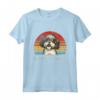 Best Shih Tzu Dad Ever - Funny Maglietta per Papà Amante dei Cani - Idea Regalo per Natale e Compleanno