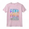Papa Figlia Fantastica - Super Padre Festa del Papà e Figlia Maglietta - Ideale per Regalare alla Festa del Papà