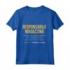 Responsabile Magazzino Definizione Maglia a Manica - Idea Regalo Divertente per Compleanno e Laurea