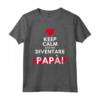 Keep Calm Sto Per Diventare Papà - Maglietta Divertente Annuncio Gravidanza - Regalo Originale per Futuri Papà 2023