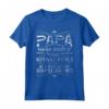 Festa del Papà Migliore del Mondo - Maglia Maglietta per Padre e Nonno - Regalo Compleanno e Sorpresa dai Bambini