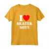 I Love Skater Boys - Maglietta per Skateboard Girls - Regalo Originale per la Festa della Mamma 2021