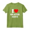 I Love Skater Boys - Maglietta per Skateboard Girls - Regalo Originale per la Festa della Mamma 2021