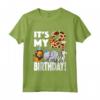 Bambino È il mio secondo compleanno - Camicia Ragazzo Zoo Giungla Safari Festa a Tema Maglietta - Ideale per Compleanno a Tema Giungla o Safari