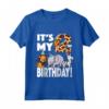 Bambino È il mio secondo compleanno - Camicia Ragazzo Zoo Giungla Safari Festa a Tema Maglietta - Ideale per Compleanno a Tema Giungla o Safari