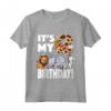 Bambino È il mio secondo compleanno - Camicia Ragazzo Zoo Giungla Safari Festa a Tema Maglietta - Ideale per Compleanno a Tema Giungla o Safari