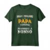 Il Migliore Nonno del Mondo - Maglietta Compleanno per Nonno - Regalo Festa del Papà per Nonno