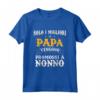 Il Migliore Nonno del Mondo - Maglietta Compleanno per Nonno - Regalo Festa del Papà per Nonno