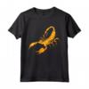Gold Scorpion Danger Death Influencer Fashion Maglietta - T-shirt con Scorpione Dorato - Ideale per Regali Speciali e Feste Uniche