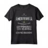 Regalo Divertente per l'Anestesista Sempre Giusto - Maglietta Ideale per Compleanno o Natale