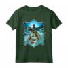 Divertente Fisherman - T-shirt Pesca Luccio Esca Angelo - Regalo per la Festadel Papà - Camicia da Pesca Unica per Uomini e Donne