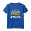 Questo è l'Aspetto di un Ingegnere Gestionale Figo! Maglietta - Idea Regalo per Ingegneri Gestionali - Perfetta per Compleanni e Lauree