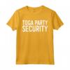 Toga Party Security - T-shirt divertente per Festa Toga - Idea Regalo Divertente per Uomo/Donna