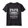 Festa del Papà Maglietta - Regalo per Uomini Padri - Il Miglior Papà del Mondo - Ideale per Compleanno o Regalo della Festa del Papà