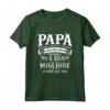 Festa del Papà Maglietta - Regalo per Uomini Padri - Il Miglior Papà del Mondo - Ideale per Compleanno o Regalo della Festa del Papà