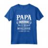 Festa del Papà Maglietta - Regalo per Uomini Padri - Il Miglior Papà del Mondo - Ideale per Compleanno o Regalo della Festa del Papà