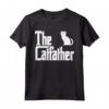 Funny The Catfather Fathers Day Cat Dad Pet Owner Gift Men Maglietta - Perfect Fathers Day Gift for Cat Lover Dads
