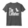 Funny The Catfather Fathers Day Cat Dad Pet Owner Gift Men Maglietta - Perfect Fathers Day Gift for Cat Lover Dads