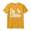 Funny The Catfather Fathers Day Cat Dad Pet Owner Gift Men Maglietta - Perfect Fathers Day Gift for Cat Lover Dads