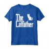 Funny The Catfather Fathers Day Cat Dad Pet Owner Gift Men Maglietta - Perfect Fathers Day Gift for Cat Lover Dads