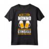 Nonno Birra Bisnonno - Maglietta Regalo per Compleanno o Natale - Ideale per Festa del Papà