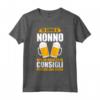 Nonno Birra Bisnonno - Maglietta Regalo per Compleanno o Natale - Ideale per Festa del Papà