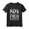 Papa Figlio Fantastico - Super Padre e Figlio Maglietta per la Festa del Papà - Ideale per Celebrare il Legame Padre e Figlio