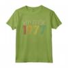 Vintage 1977 - Compleanno Retro 45° Regalo Uomo Donna - Maglietta Anni '70 '80 '60 per Festa B-Day