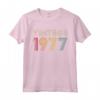 Vintage 1977 - Compleanno Retro 45° Regalo Uomo Donna - Maglietta Anni '70 '80 '60 per Festa B-Day