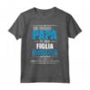 Figlia Festa del Papà Regalo Papà Maglietta - Sono L'orgoglioso papà di Una Figlia Fantastica - Ideale per Compleanno e Natale