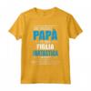 Figlia Festa del Papà Regalo Papà Maglietta - Sono L'orgoglioso papà di Una Figlia Fantastica - Ideale per Compleanno e Natale