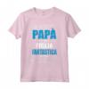 Figlia Festa del Papà Regalo Papà Maglietta - Sono L'orgoglioso papà di Una Figlia Fantastica - Ideale per Compleanno e Natale