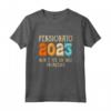 Pensionato 2023 - Divertente Regalo di Pensionamento Maglietta - Ideale per Uomini e Donne in Pensione