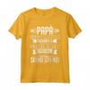 Papa Divertente che Dice Compleanno - Miglior Padre del Mondo Maglietta per la Festa del Papà - Ideale per Natale e Regalo di Compleanno