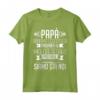 Papa Divertente che Dice Compleanno - Miglior Padre del Mondo Maglietta per la Festa del Papà - Ideale per Natale e Regalo di Compleanno