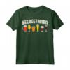 Beergetarian Beer Lover Pun Homebrew Fathers Day Dad Gift Maglietta - Funny Beer Brew IPA Lager Hops Drinking Team Apparel for Men and Women