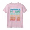 Leggendario dal 91 anni - Maglietta Compleanno 91° per Uomini e Donne - Ideale per Regalo Personalizzato del 91° Compleanno