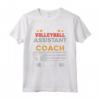 Miglior Assistente Allenatore di Pallavolo di Sempre | Best Volleyball Assistant Coach Ever - Maglietta Divertente per Compleanni, Vincere Partite e Feste