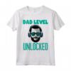 Papà Level Unlocked - Maglietta Speciale per la Festa del Papà - Ideale per Regalare a Papà, Nonni, Zii e Cugini